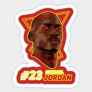 jordan the 23 Sticker